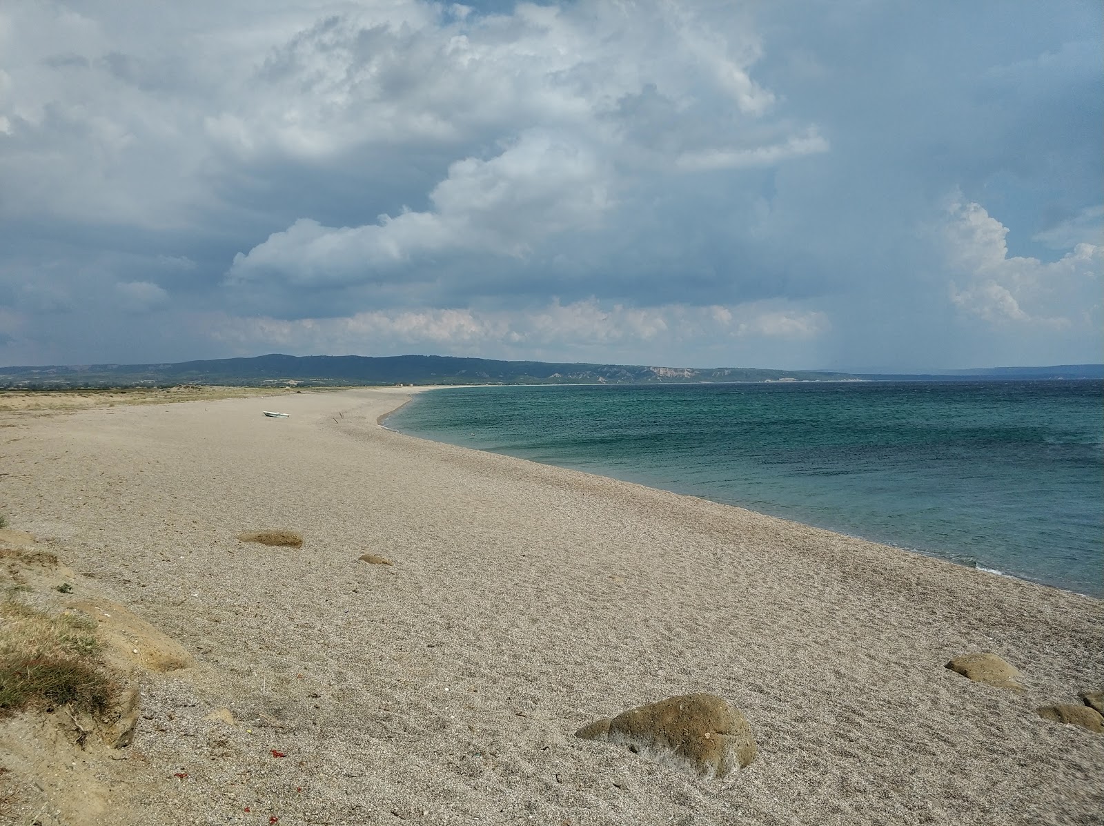 Fotografija Anzak Koyu beach II z modra čista voda površino