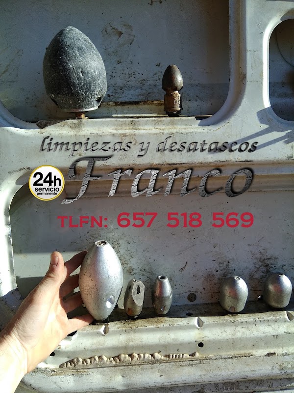 Desatascos FRANCO.Desatascos en Alicante