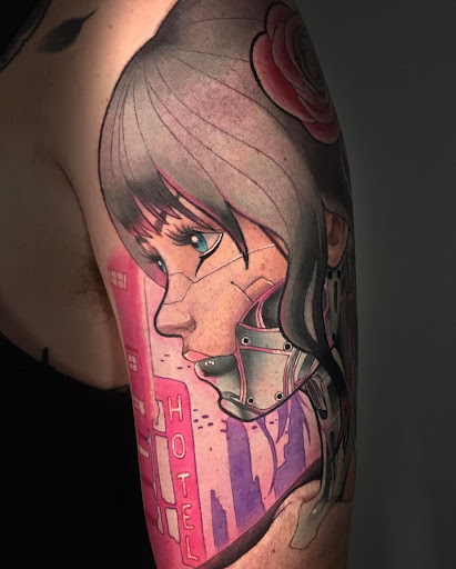 Explore urban tattoo ideas for guys, creative tattoo ideas in Kissimmee, available at Fallen Sparrow Tattoo Co