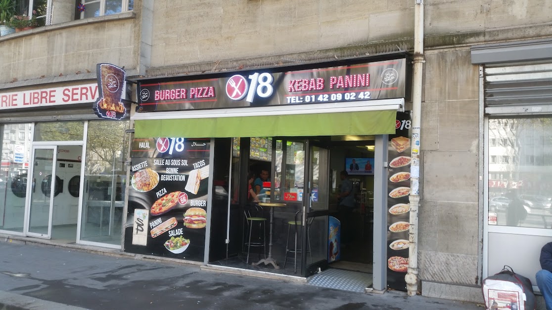 Restaurant O 18 à Paris (Paris 75)