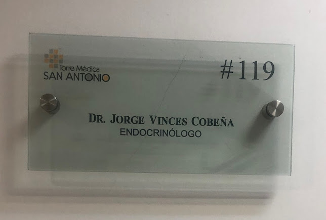Dr Jorge Vinces Cobeña - Endocrinólogo - Portoviejo
