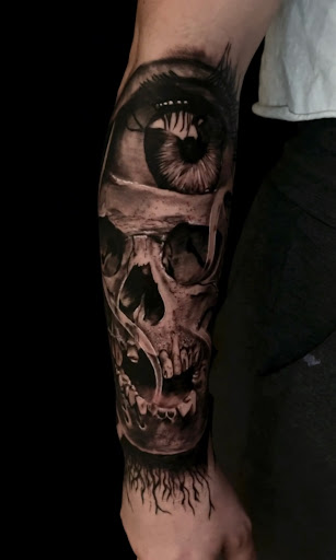 Explore trap tattoo ideas, creative tattoo ideas in Fort Wayne, available at InkoFriendly Tattoos