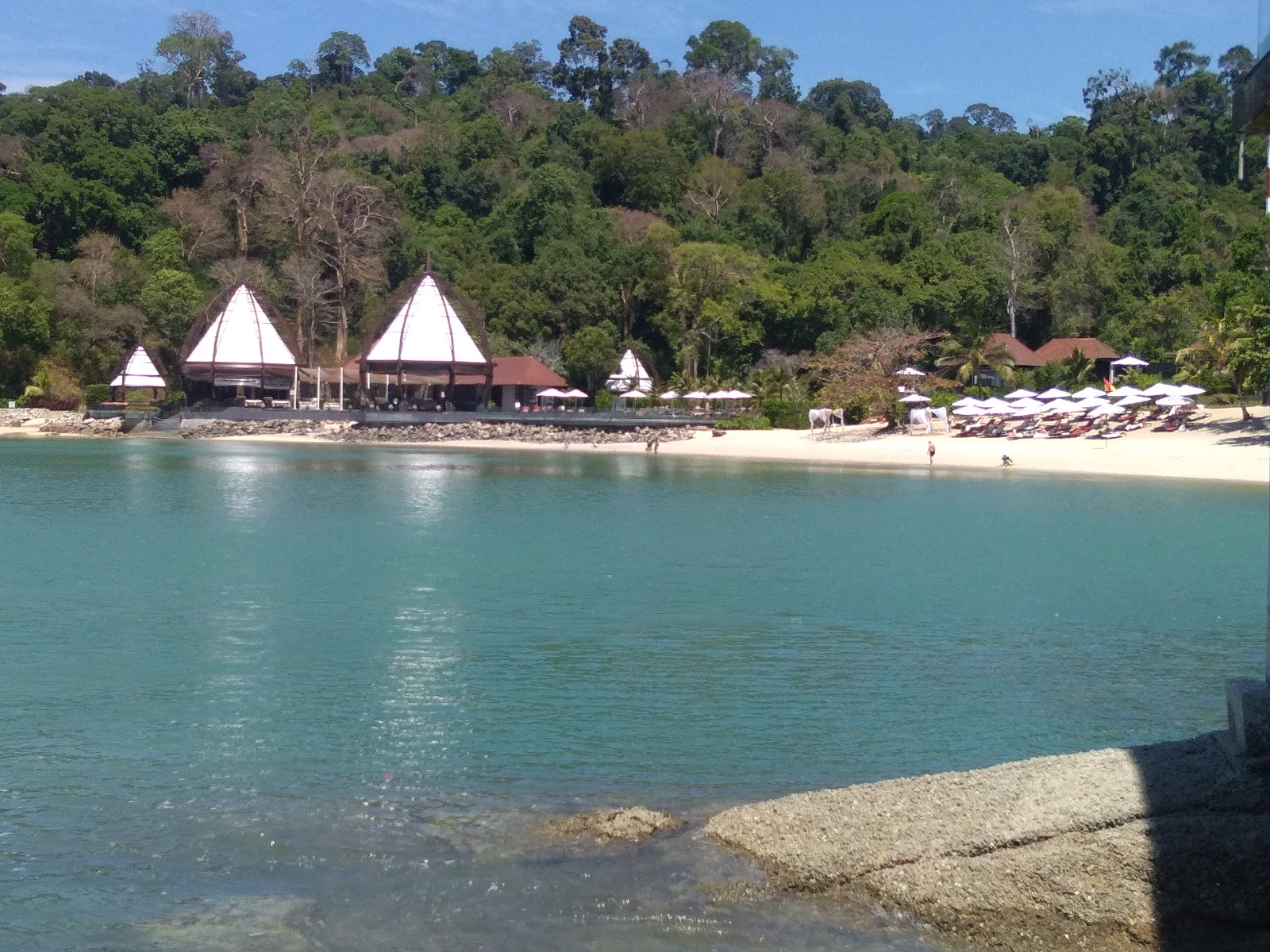 Langkawi natural Beach'in fotoğrafı - rahatlamayı sevenler arasında popüler bir yer