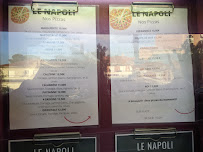 Le Napoli à Fréjus menu