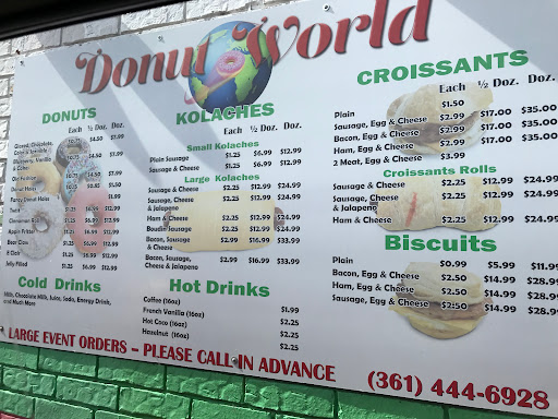 Donut Shop «Donut World», reviews and photos, 2317 Ayers St, Corpus Christi, TX 78404, USA