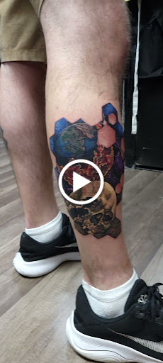 Explore inside ear tattoos ideas, creative tattoo ideas in Largo, available at Alchemy Tattoos and Body Piercings