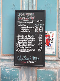 Entre Terre & Mer à Marseille menu