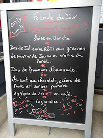 Restaurant Le P'tit Resto à Bayeux (le menu)