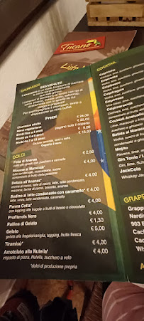 Menu / carte de Tucano - Ristorante e Churrascaria Brasiliana à Santa Maria di Feletto