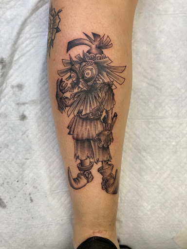 Explore dark themed tattoo ideas, creative tattoo ideas in Modesto, available at Inkwell Tattoo