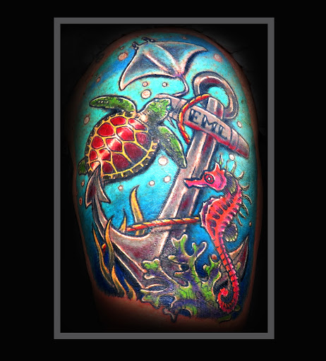 Explore tattoo ideas for men family, creative tattoo ideas in Richmond, available at Art Period llc Tattoos and Artwork by Leigh Odom