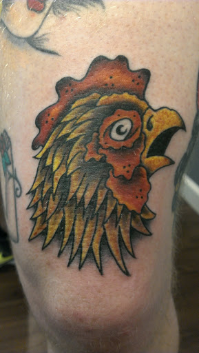 Explore mens thigh tattoo ideas, creative tattoo ideas in Cincinnati, available at Tattoo Makers