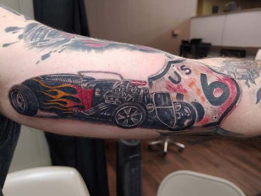 Explore god of war ragnarok tattoo ideas, creative tattoo ideas in Wilmington, available at For the Love of Ink, Tattoos and Body Piercing