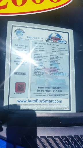 Car Dealer «Auto Buy Smart», reviews and photos, 6401 Centennial Center Blvd, Las Vegas, NV 89149, USA