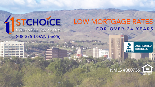 1st Choice Mortgage Company, LLC, 3023 E Copper Point Dr Suite 101, Meridian, ID 83642, Mortgage Lender