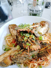 Spaghetti du Restaurant méditerranéen La Plage Bleue à Cassis - n°1