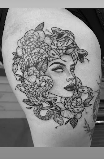 Explore betrayal tattoo ideas, creative tattoo ideas in Saint Augustine, available at Ms. Deborahs Fountain of Youth Tattoo & Body Piercing