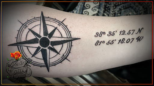 Explore shaded sleeve tattoo ideas, creative tattoo ideas in Minocqua, available at Whisky Rose Tattoo Parlor