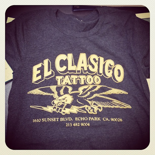 Tattoo Shop «El Clasico Tattoo», reviews and photos, 1610 Sunset Blvd, Los Angeles, CA 90026, USA