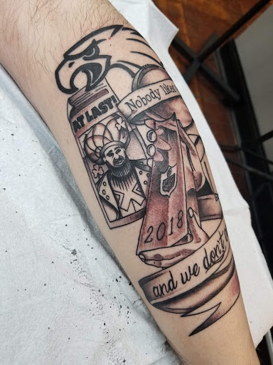 Tattoo Shop «High Rollers Tattoo Studio», reviews and photos, 203 S High St, West Chester, PA 19382, USA