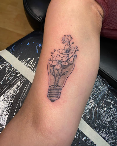 Explore rubber ducky tattoo ideas, creative tattoo ideas in Belgrade, available at The Loyal Sparrow Tattoo and Piercing
