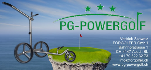PG Powergolf Elektro-Trolleys bei FORGOLFER Golfshop