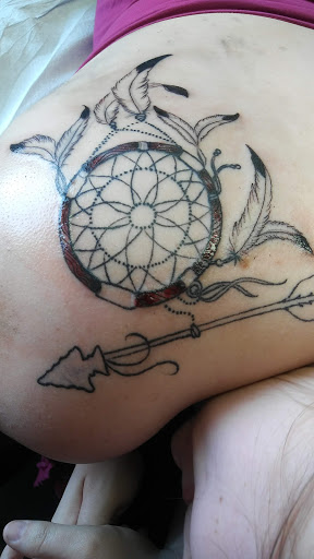 Explore left arm tattoo ideas, creative tattoo ideas in North Charleston, available at Breakthrough Tattoo