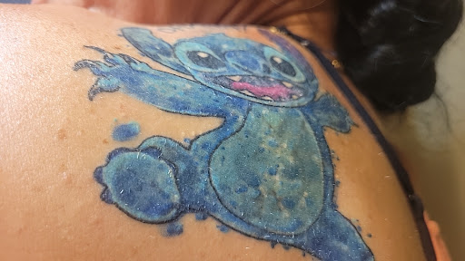 Explore crucifix tattoo ideas, creative tattoo ideas in San Antonio, available at Platinum Tattoos & Piercings