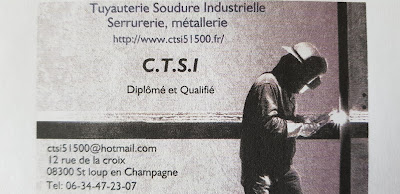 CTSI Conroux tuyauterie soudure industrielle à Saint-Loup-en-Champagne