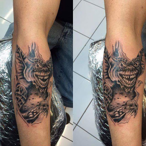 Explore cool forearm tattoo ideas, creative tattoo ideas in Pearland, available at Black List Tattoo & Piercing Co.