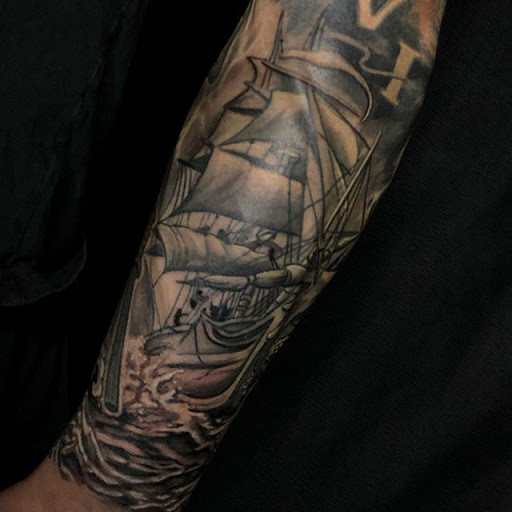 Explore lady gaga tattoo ideas, creative tattoo ideas in Staten Island, available at Masterpiece Tattoo