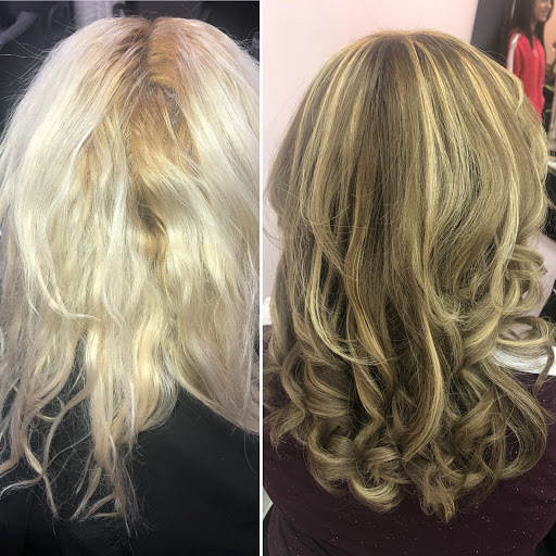 Hair Salon «Top Dominican Hair Salon», reviews and photos, 211 Reisterstown Rd, Pikesville, MD 21208, USA