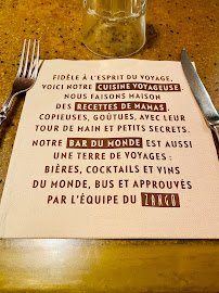 Restaurant Zango à Paris - menu / carte