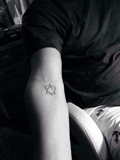 Explore galaxy tattoo ideas, creative tattoo ideas in Davis, available at SIX GUN SOUND TATTOO