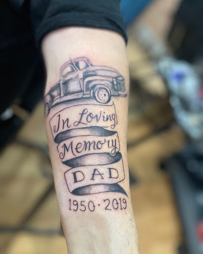 Explore portrait sleeve tattoo ideas, creative tattoo ideas in Belgrade, available at The Loyal Sparrow Tattoo and Piercing