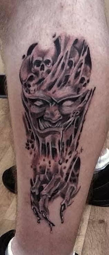 Explore elephant head tattoo ideas, creative tattoo ideas in Peru, available at Fade To Black Tattoo Studio