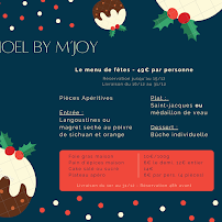 Menu / carte de M’Joy Café à Vannes