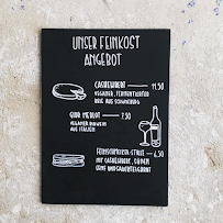 Kaffee Ingwer à Berlin menu