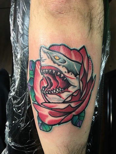 Explore great forearm tattoo ideas, creative tattoo ideas in Bullhead City, available at Smoke and Dagger Tattoo