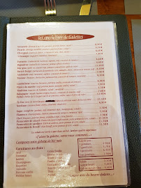 Ty Coz à Lamballe-Armor menu