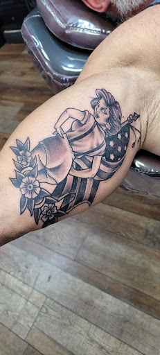 Explore ankle tattoo ideas male, creative tattoo ideas in Clarksville, available at Dark Raine Tattoo