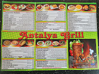 Menu du Antalya Grill à Emskirchen