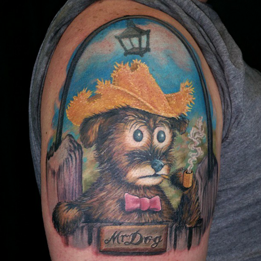 Explore goofy tattoo ideas, creative tattoo ideas in North Little Rock, available at Black Cobra Tattoo Studio