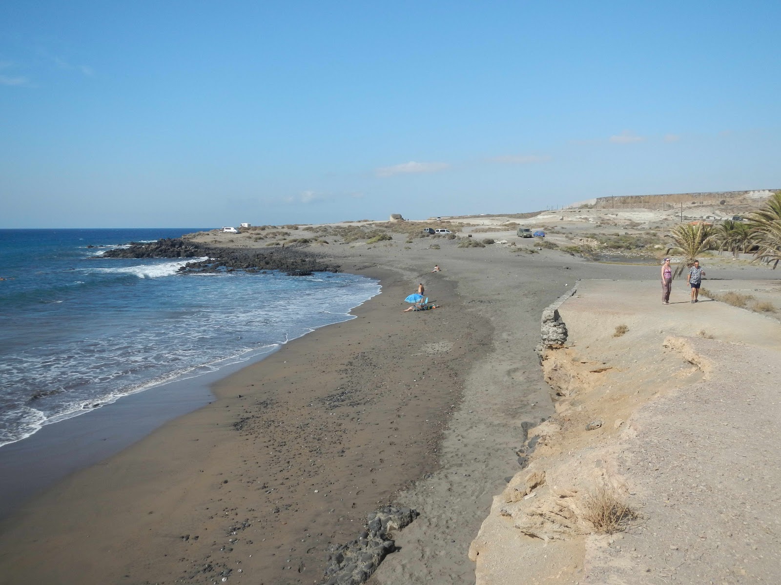 Photo de Playa la Maretas avec un rivage droit