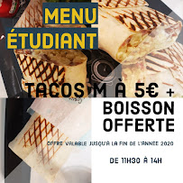 One tacos à Verdun menu
