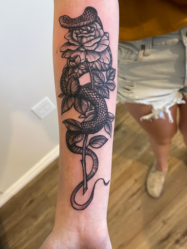 Explore chinese writing tattoo ideas, creative tattoo ideas in Elko, available at Freedom Tattoo