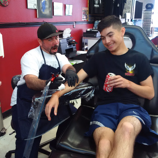 Explore clover tattoo ideas, creative tattoo ideas in San Antonio, available at Nite Owl Tattoo Studio