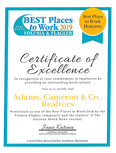 Real Estate Agency «Adams, Cameron & Co. Realtors - Daytona Beach», reviews and photos