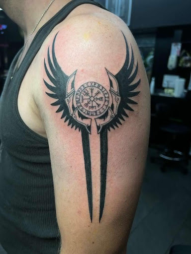 Explore tattoo ideas for men inner bicep, creative tattoo ideas in Burlington, available at Mr Tattoos & Piercing