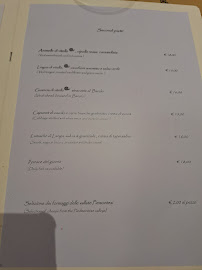 Restaurant Osteria dell'Arco à Alba (le menu)
